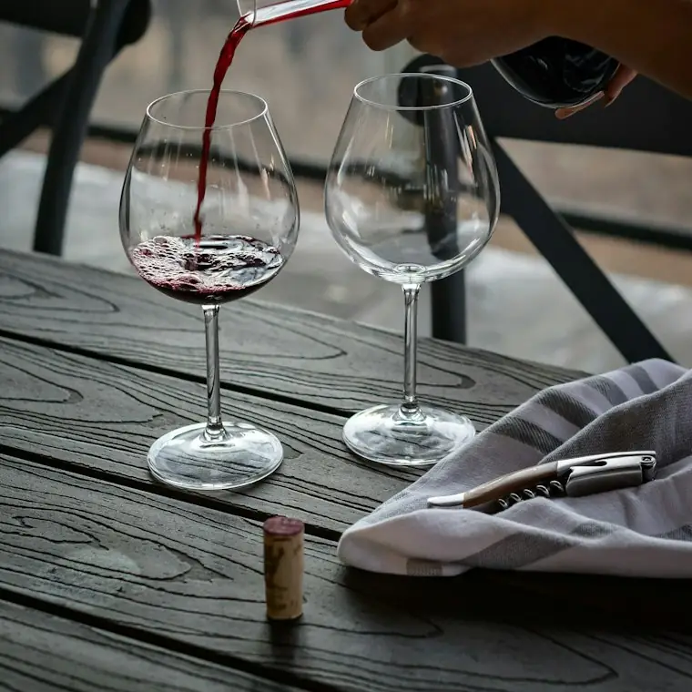 Style reference photo for Riedel Cabernet Decanter